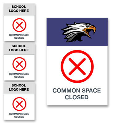 Academic Standard Common Space Signage